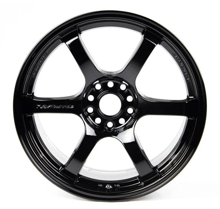 Rays 57DR Glass Black [Universal] - JDMuscleWheelsWGIX38DGBP18X9.55x100'+38mm