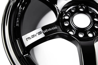 Rays 57DR Glass Black [Universal] - JDMuscleWheelsWGIX38DGBP18X9.55x100'+38mm