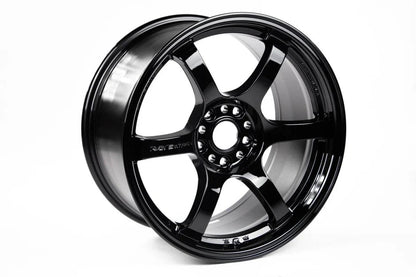 Rays 57DR Glass Black [Universal] - JDMuscleWheelsWGIX38DGBP18X9.55x100'+38mm