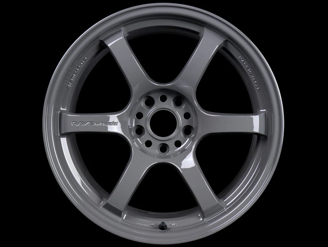 Rays 57DR Glossy Gray [Universal] - JDMuscleWheelsWGIQ12EAG17X95x114.3'+12mm