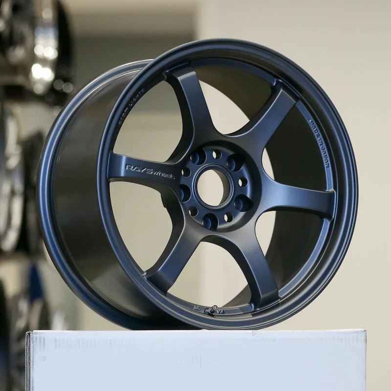 Rays 57DR Gunblue Ii [Universal] - JDMuscleWheelsWGIV37RG218X8.55x108'+37mm