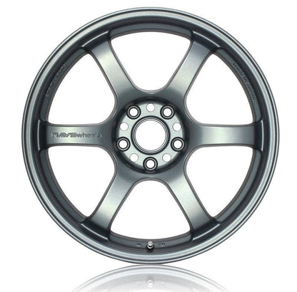Rays 57DR Gunblue Ii [Universal] - JDMuscleWheelsWGIX12EG218X9.55x114.3'+12mm