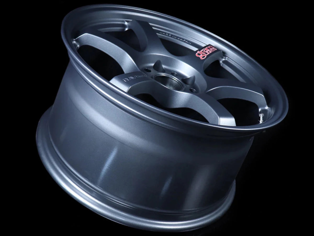 Rays 57DR Gunblue Ii [Universal] - JDMuscleWheelsWGIE35AG215X84x100'+35mm
