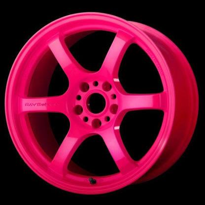 Rays 57DR Luminous Pink [Universal] - JDMuscleWheelsWGIX38DPK18X9.55x100'+38mm