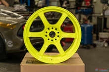 Rays 57DR Luminous Yellow [Universal] - JDMuscleWheelsWGIX38DY18X9.55x100'+38mm