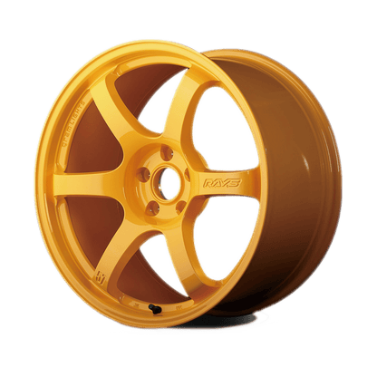 Rays 57DR Mach Yellow [Universal] - JDMuscleWheelsWGIQ38DWXZ17X95x100'+38mm