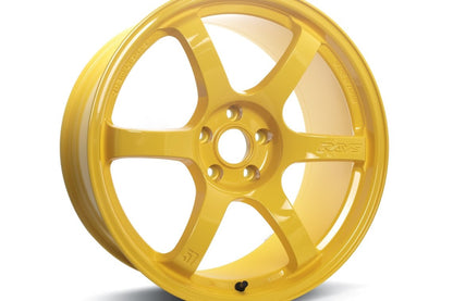 Rays 57DR Mach Yellow [Universal] - JDMuscleWheelsWGIAC12EWXZ18X10.55x114.3'+12mm