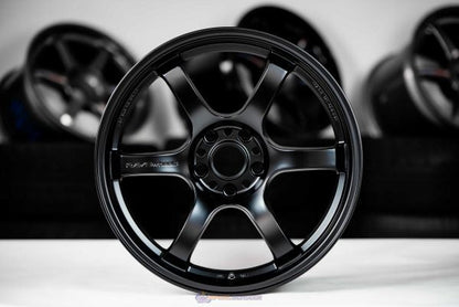 Rays 57DR Semi Gloss Black [Universal] - JDMuscleWheelsWGIX38DH18X9.55x100'+38mm
