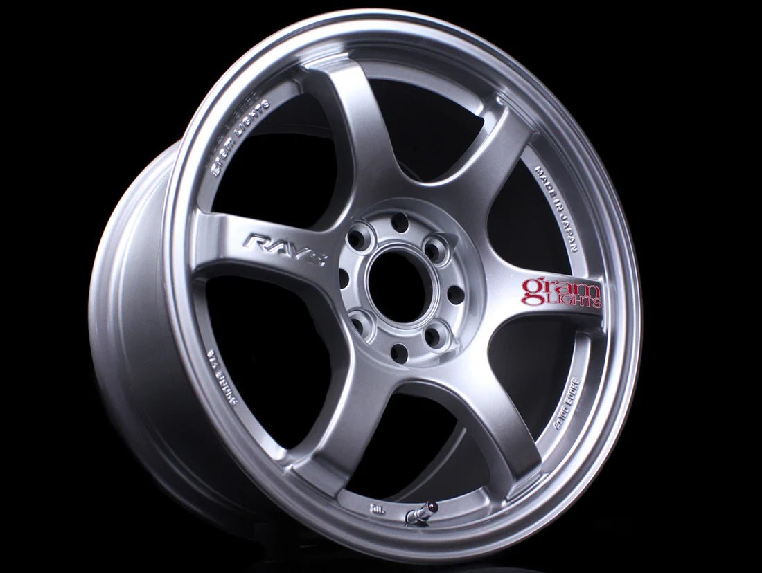 Rays 57DR Sunlight Silver [Universal] - JDMuscleWheelsWGIE28AS15X84x100'+28mm