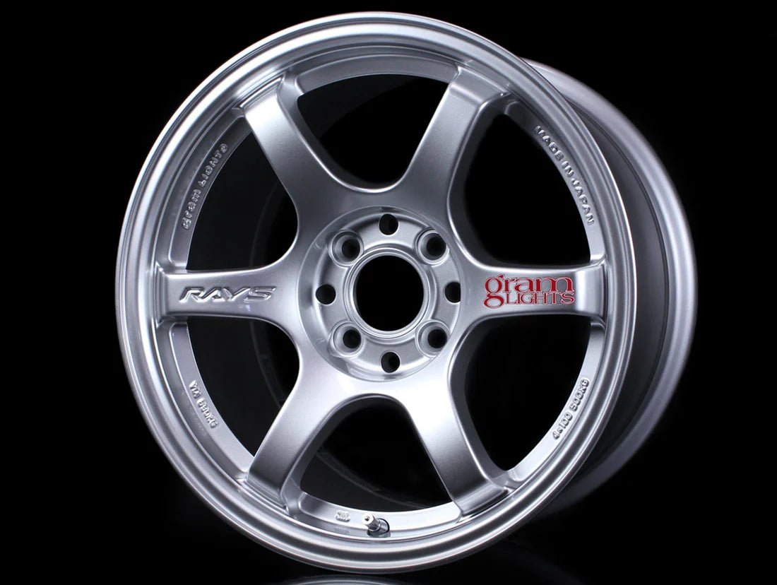 Rays 57DR Sunlight Silver [Universal] - JDMuscleWheelsWGIE28AS15X84x100'+28mm