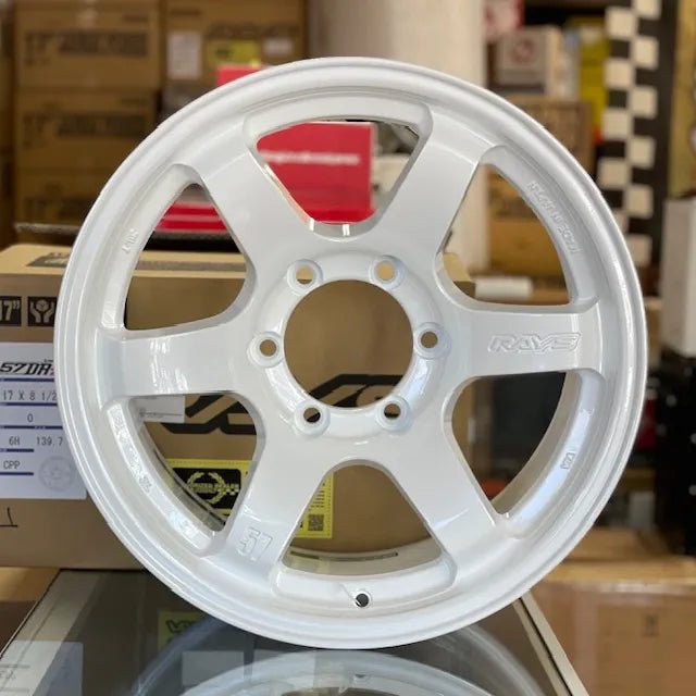Rays 57DR - X Ceramic Pearl [Universal] - JDMuscleWheelsWGIXP00KCPP17X8.56x139.7'+0mm