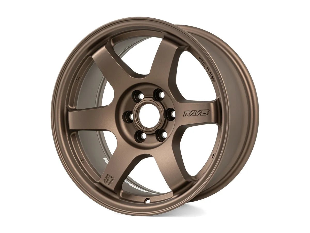 Rays 57DR - X Dark Bronze [Universal] - JDMuscleWheelsWGIXO05YA17X86x114.3'+5mm