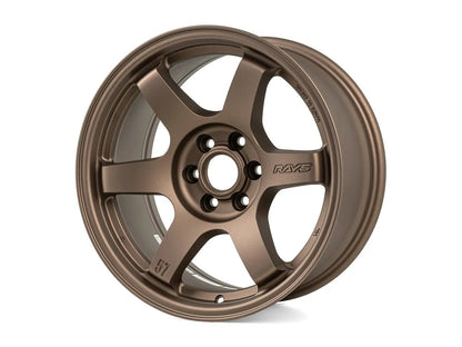 Rays 57DR - X Dark Bronze [Universal] - JDMuscleWheelsWGIXO05YA17X86x114.3'+5mm