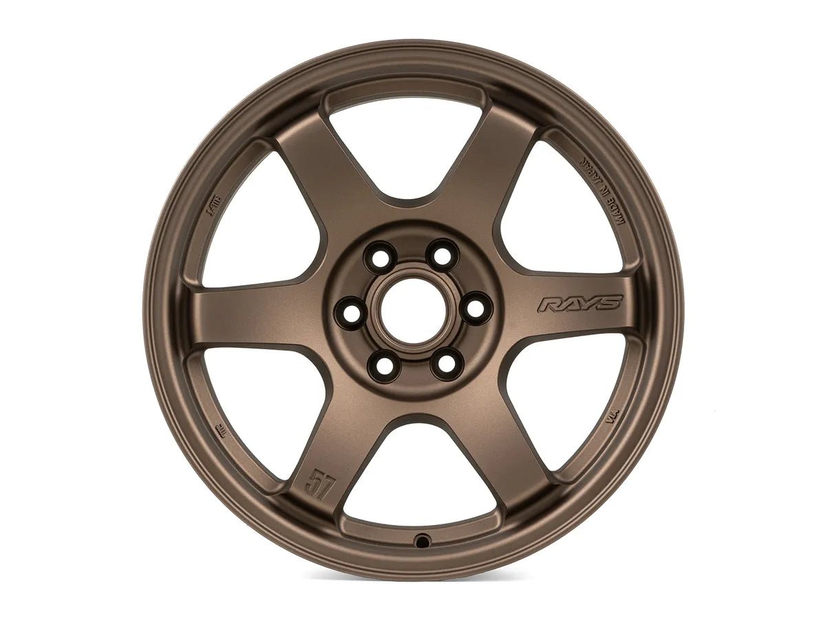 Rays 57DR - X Dark Bronze [Universal] - JDMuscleWheelsWGIXO05YA17X86x114.3'+5mm