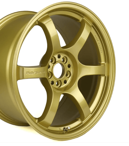 Rays 57DR - X E8 Gold [Universal] - JDMuscleWheelsWGIXW20UEGP18X96x135'+20mm