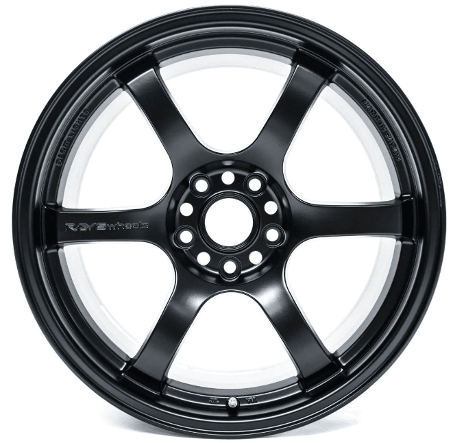 Rays 57DR - X Hd Semi Gloss Black [Universal] - JDMuscleWheelsWGIHP00VSB17X8.55x127'+0mm