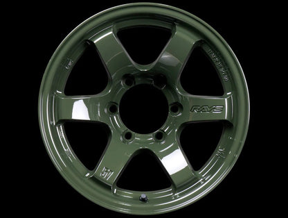 Rays 57DR - X Jungle Green [Universal] - JDMuscleWheelsWGIXP-10KDXZ17X8.56x139.7' - 10mm