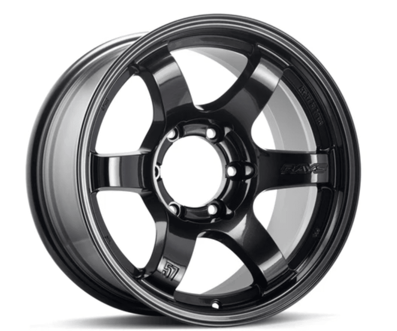 Rays 57DR - X Super Dark Gunmetal [Universal] - JDMuscleWheelsWGIXO05YH817X86x114.3'+5mm