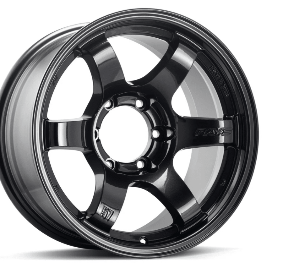 Rays 57DR - X Super Dark Gunmetal [Universal] - JDMuscleWheelsWGIXK-10KH816X8.56x139.7' - 10mm