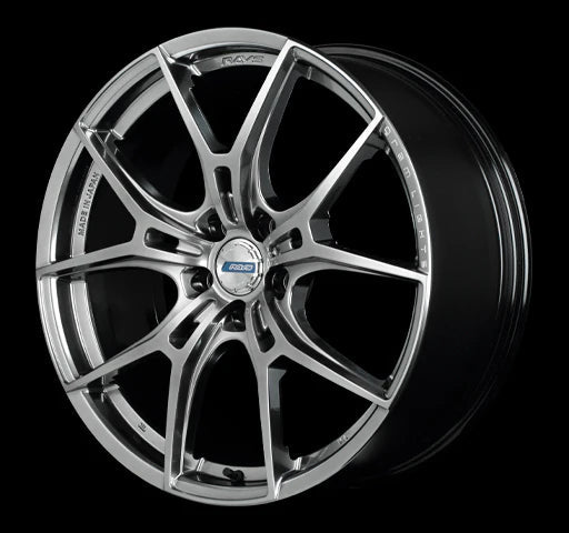Rays 57FXZ Ltd Grace Silver / Machining [Universal] - JDMuscleWheelsWGFJ236WQNJ19X8.55x120'+36mm
