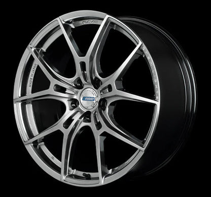 Rays 57FXZ Ltd Grace Silver / Machining [Universal] - JDMuscleWheelsWGFJ236WQNJ19X8.55x120'+36mm