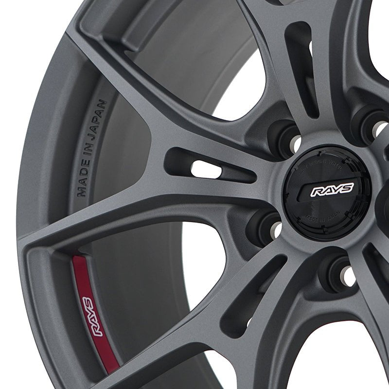 Rays 57FXZ Overseas Matte Graphite [Universal] - JDMuscleWheelsWGFZAY30EMG20X105x114.3'+30mm