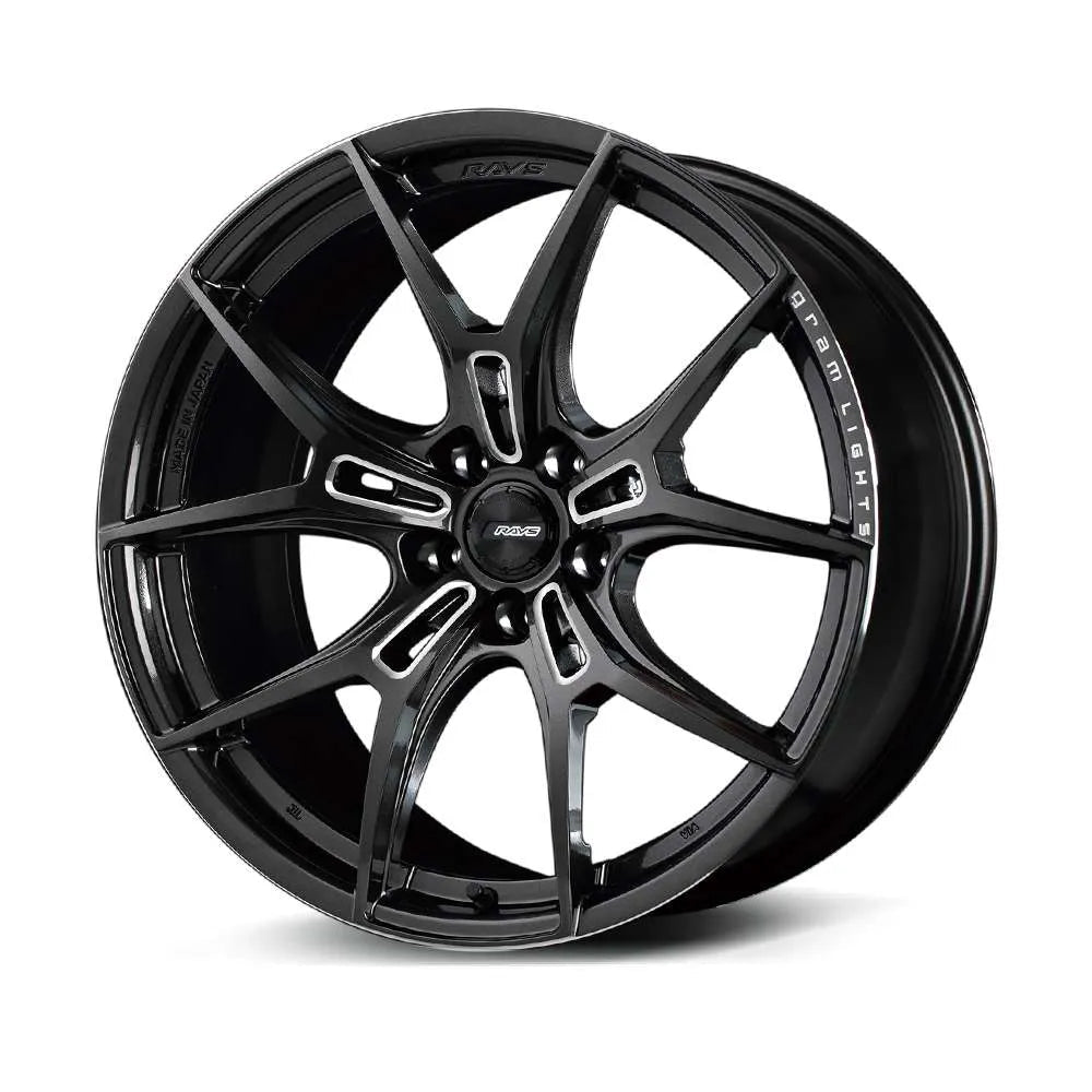 Rays 57FXZ Super Dark Gunmetal/Machining [Universal] - JDMuscleWheelsWGFJAC20EH818X10.55x114.3'+20mm