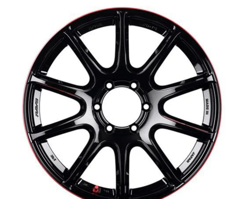 Rays 57TRANSCEND Rev Limit Black & Machining / E - Pro Coat [Universal] - JDMuscleWheelsWGTL245W9R19X8.55x120'+45mm