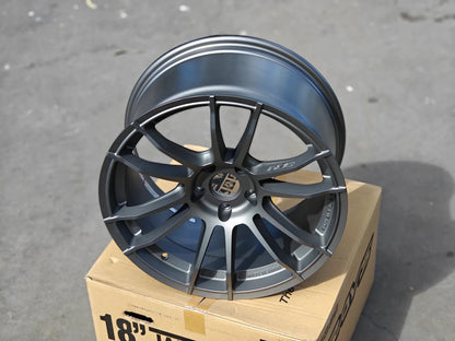 Rays 57XR Matte Graphite [Universal] - JDMuscleWheelsWGJRX22MMG18X9.55x112'+22mm