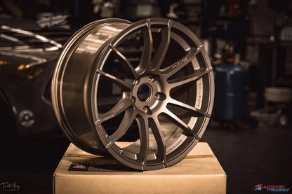 Rays 57XR - X Dark Bronze [Universal] - JDMuscleWheelsWGJXP-20KA17X8.56x139.7' - 20mm