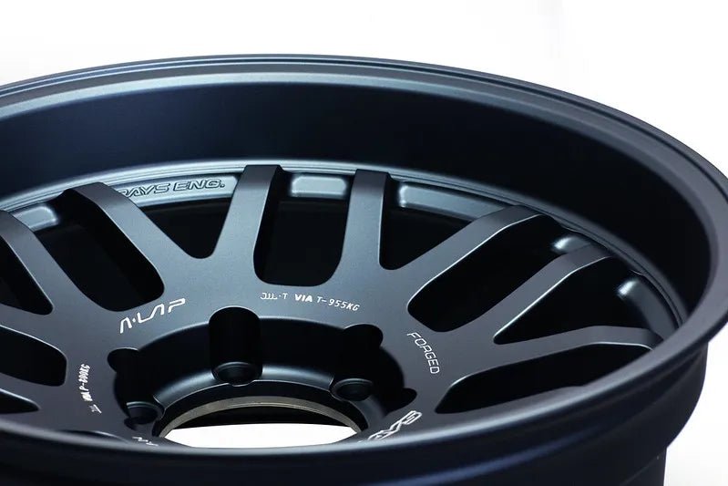 Rays A - LAP - 07X Matte Blue Gunmetal [Universal] - JDMuscleWheelsWL7W-20KMEG18X96x139.7' - 20mm