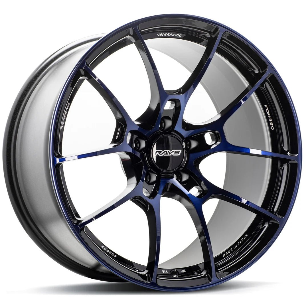 Rays G025 Db/C Dark Blue / Dc [Universal] - JDMuscleWheelsWKC0Y35MLD18X105x112'+35mm