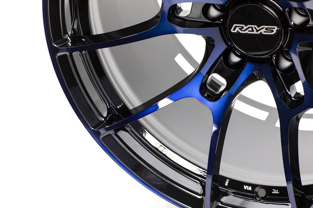 Rays G025 Db/C Dark Blue / Dc [Universal] - JDMuscleWheelsWKC0W30MLD18X95x112'+30mm