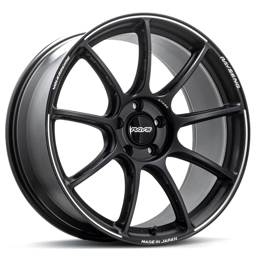 Rays GT090 Shining Black Metal [Universal] - JDMuscleWheelsWK9AW35EHM20X95x114.3'+35mm