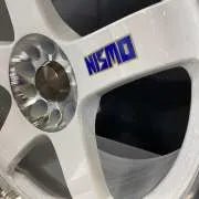Rays Nismo LMGT4 40TH Limited White / Rim Dc [Universal] - JDMuscleWheelsWRMW22EWF18X95x114.3'+22mm
