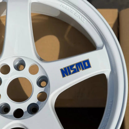 Rays Nismo LMGT4 40TH Limited White [Universal] - JDMuscleWheelsWRMX12EW18X9.55x114.3'+12mm