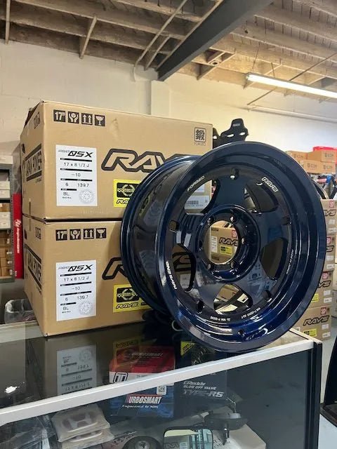 Rays Rays 05X Mag Blue [Universal] - JDMuscleWheelsWO5Q-20KD17X96x139.7' - 20mm
