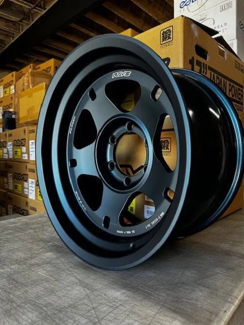 Rays Rays 05X Matte Blue Gunmetal [Universal] - JDMuscleWheelsWO5U20KGB18X86x139.7'+20mm