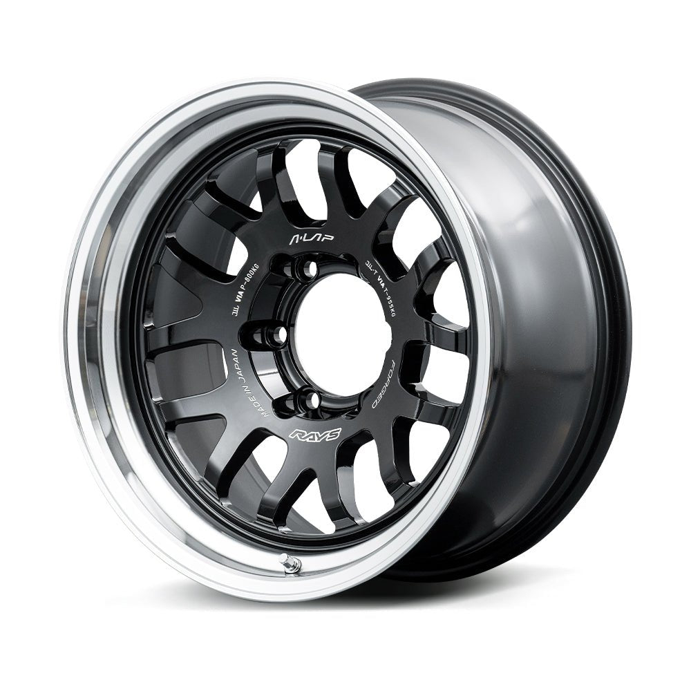 Rays Rays 07X Black/Rim Dc [Universal] - JDMuscleWheelsWOXJ17EBD16X85x114.3'+17mm