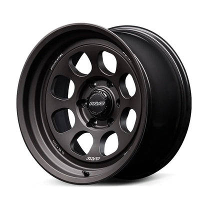 Rays Rays 08X Blast Black [Universal] - JDMuscleWheelsWO8W00KBT18X96x139.7'+0mm