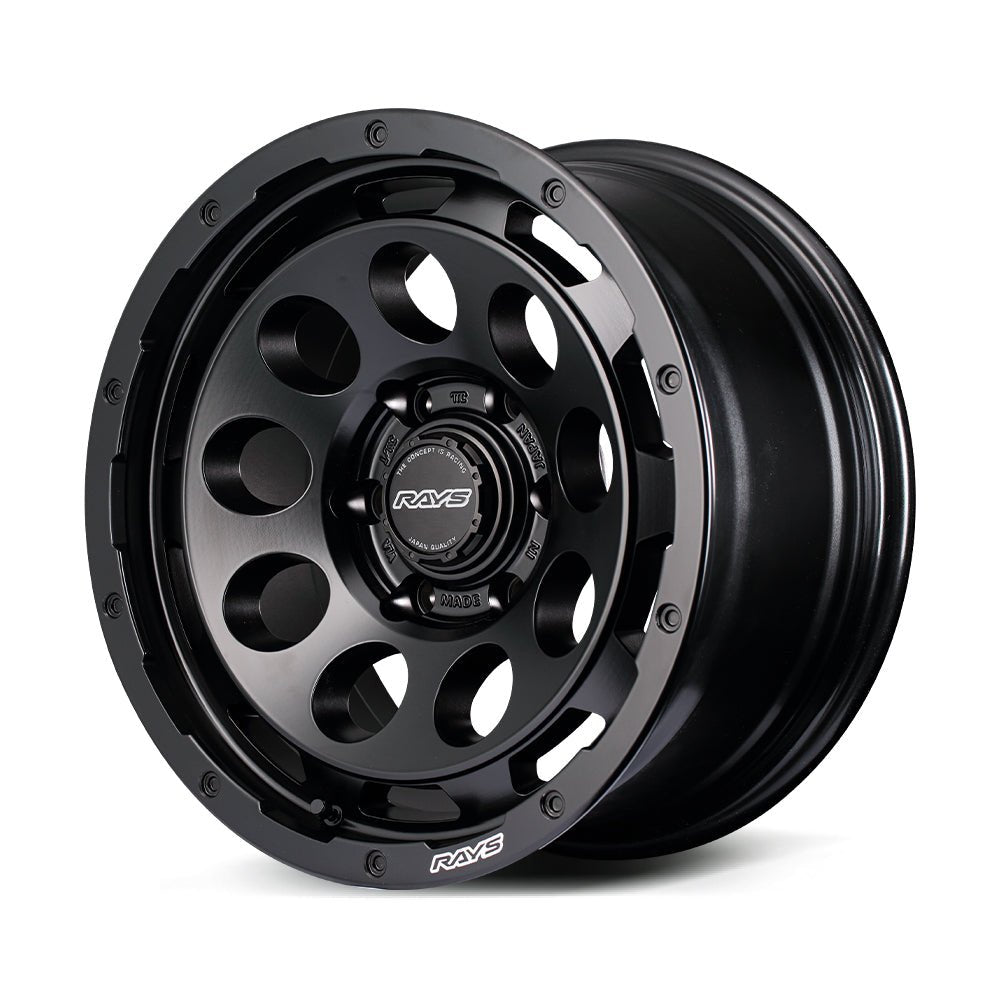 Rays Rays D9 Matte Black [Universal] - JDMuscleWheelsWO9P00UBO917X8.56x135'+0mm