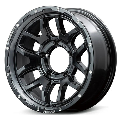 Rays Rays F6 Boost Semi Gloss Black [Universal] - JDMuscleWheelsWOFBO35EN017X85x114.3'+35mm