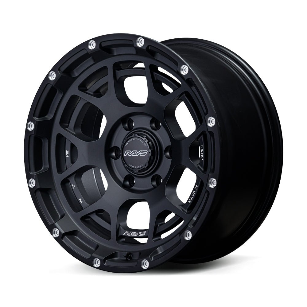 Rays Rays M6 Matte Black [Universal] - JDMuscleWheelsWOM6W00VBP818X95x127'+0mm