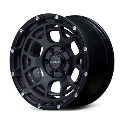 Rays Rays M6 Matte Black [Universal] - JDMuscleWheelsWOM6W00VBP818X95x127'+0mm