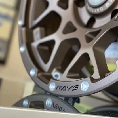 Rays Rays M8 Dark Bronze [Universal] - JDMuscleWheelsWOM8P00KZ617X8.56x139.7'+0mm