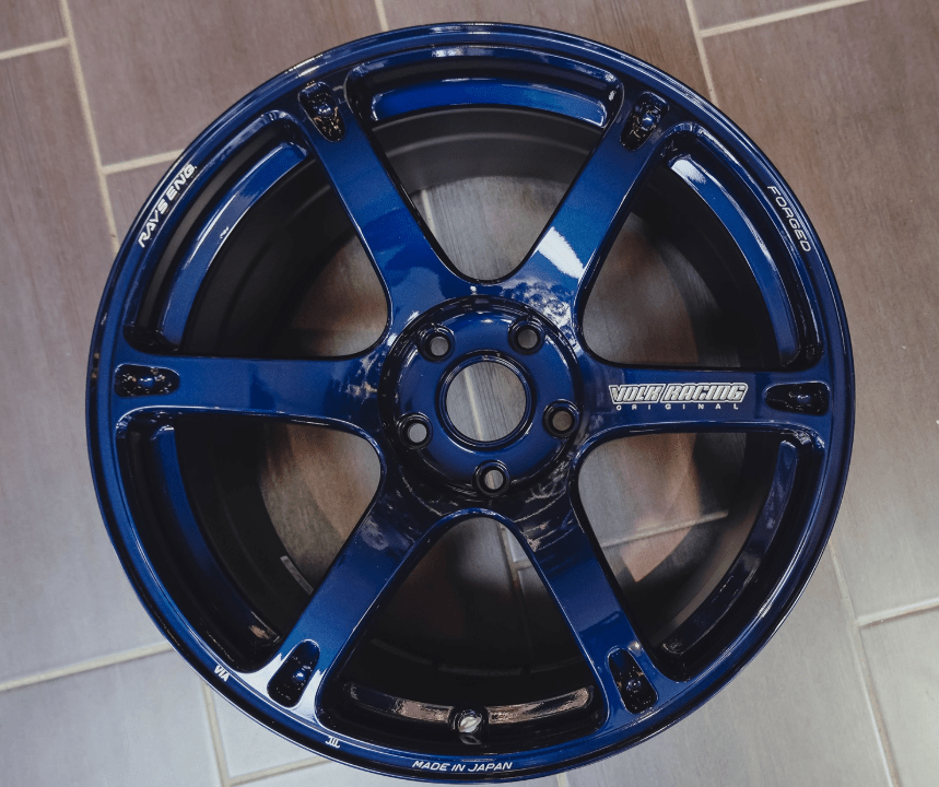 Rays TE037 6061 Mag Blue [Universal] - JDMuscleWheelsWVD6V35ED18X8.55x114.3'+35mm