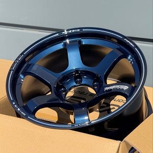 Rays TE37 Large Pcd PM2 Mag Blue [Universal] - JDMuscleWheelsWVDEW00KD18X96x139.7'+0mm