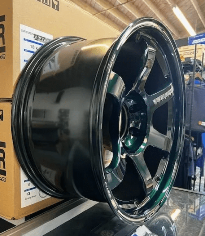 Rays TE37 Large Pcd PM2 Racing Green [Universal] - JDMuscleWheelsWVDEW00KIG18X96x139.7'+0mm