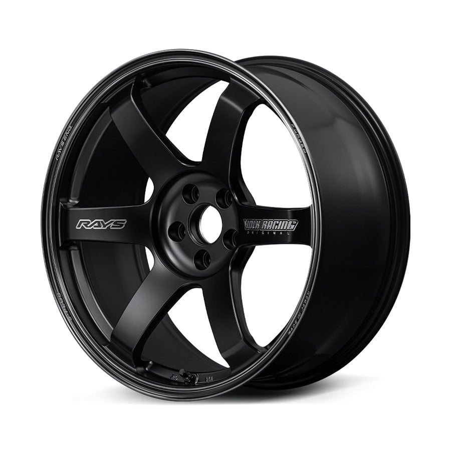 Rays TE37 Saga S - Plus Black Shadow Matte Translucent Black [Universal] - JDMuscleWheelsWVDG2AC15EPH18X10.55x114.3'+15mm