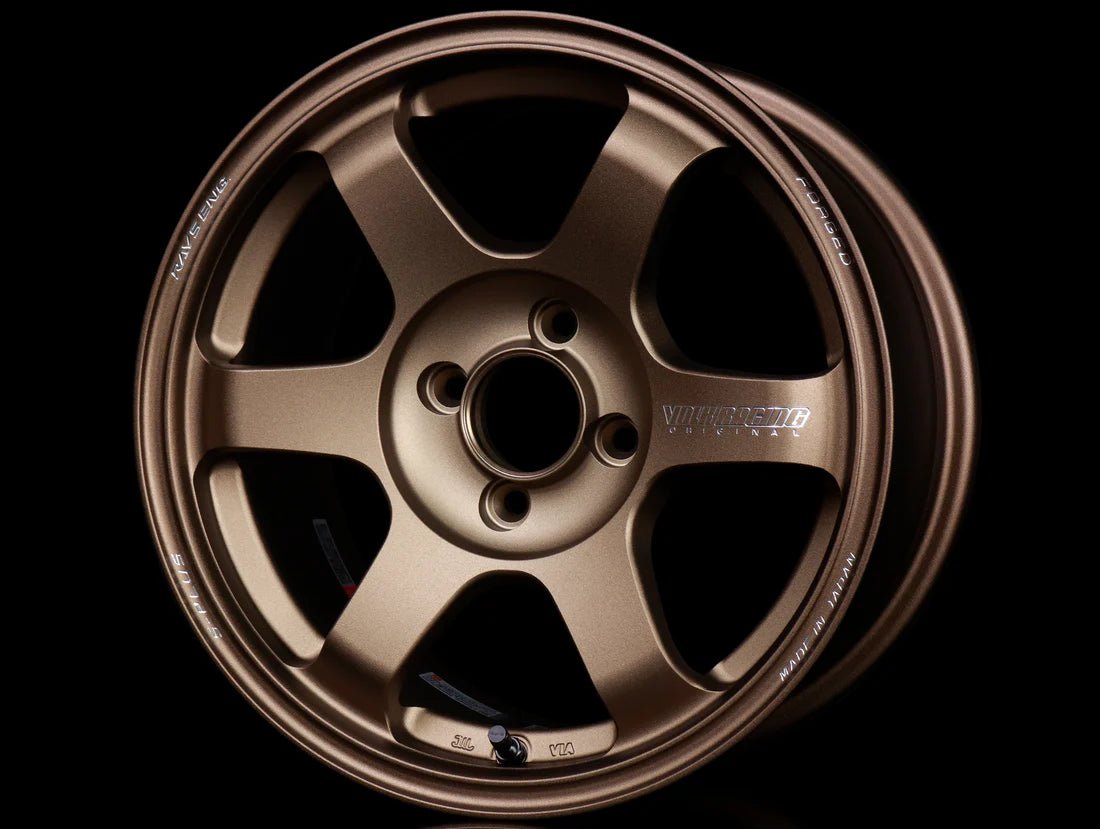 Rays TE37 Saga S - Plus Bronze [Universal] - JDMuscleWheelsWVDG2B348PA19X125x130'+48mm
